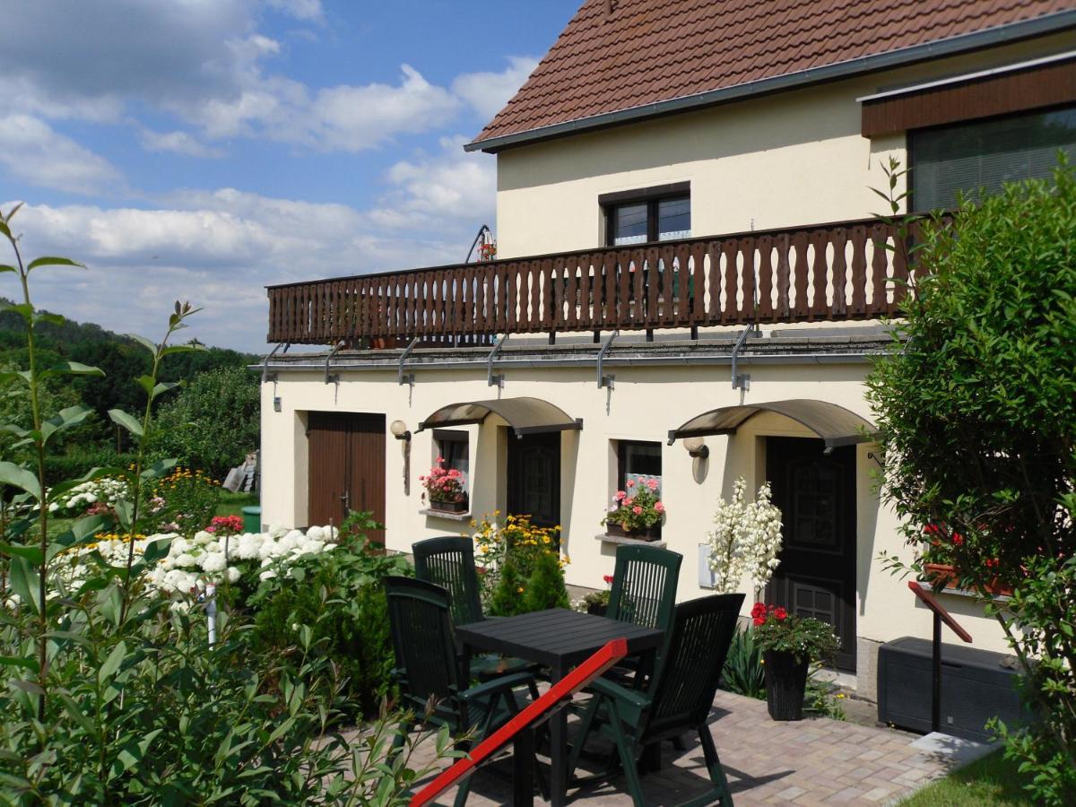 Papstdorf Ferienwohnung Hartmann מראה חיצוני תמונה